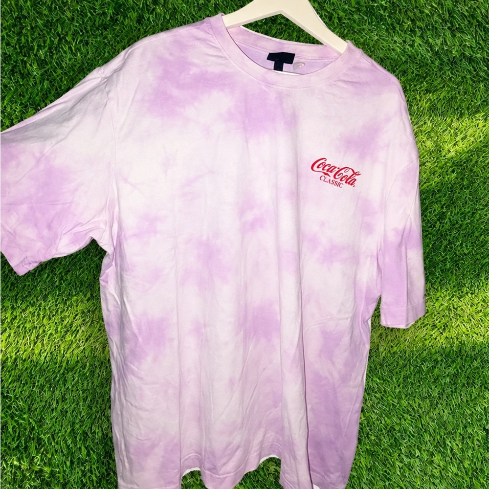 H&M Lavender Tie-Dye Short Sleeve Tee